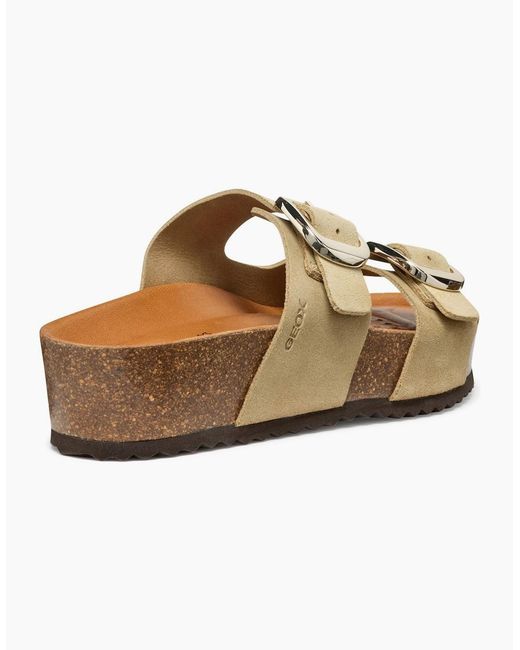 Geox Brown D Briona H Sandals