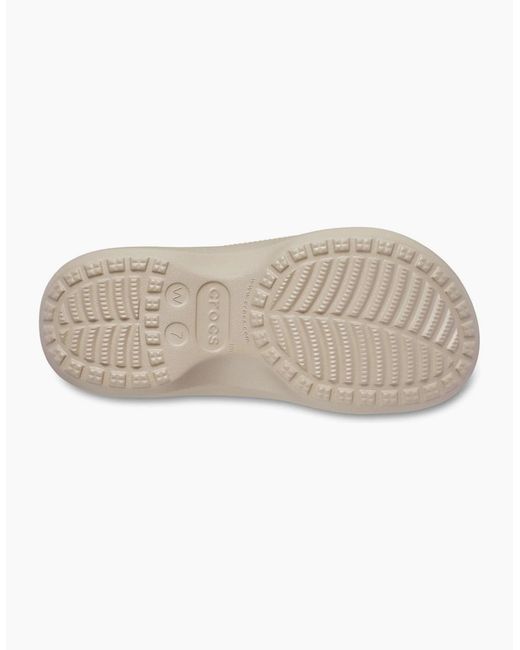CROCSTM Brown Saturday Platform Buckle Eva Dulce Sandals