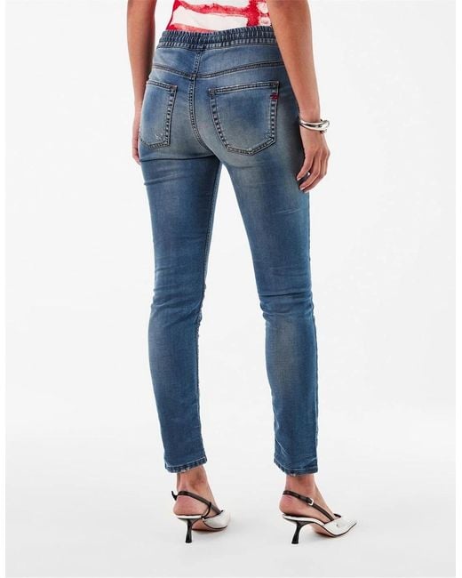 DIESEL Blue Krly Jog Pant Jn