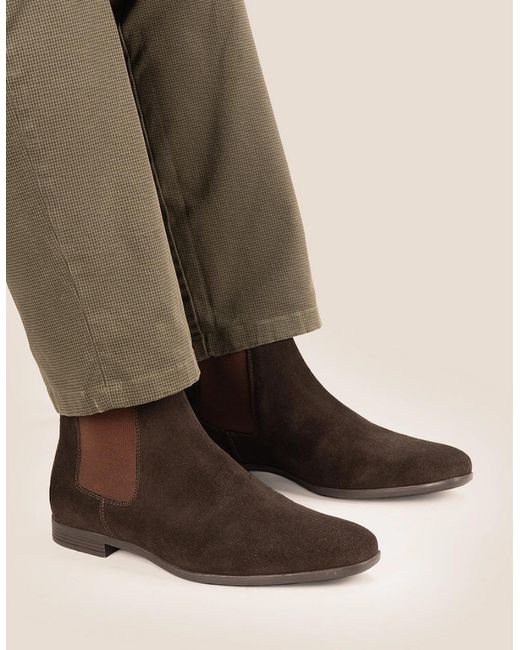 Oswin Hyde Brown Darwin Suede for men