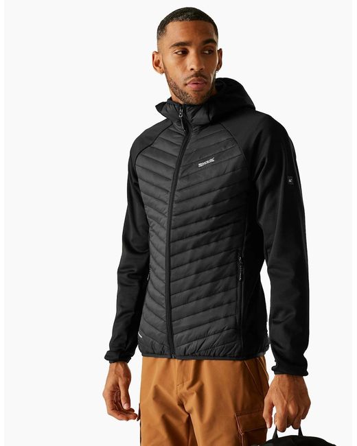 Regatta Black Andreson Hybrid Jacket for men