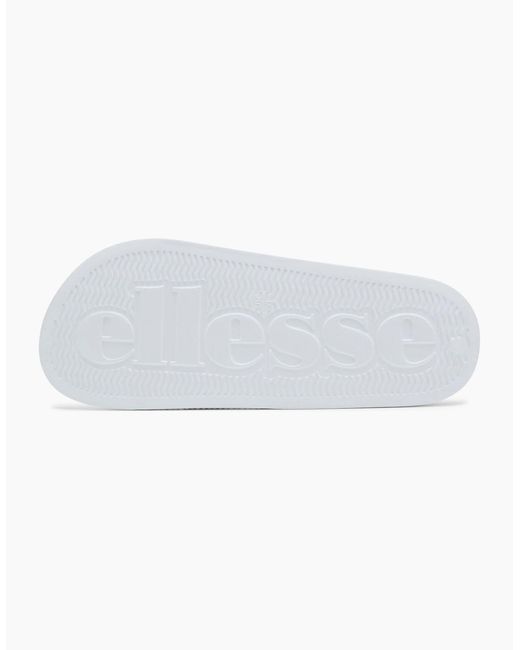 Ellesse White Como Slide for men