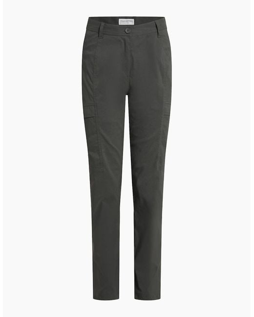 Craghoppers Gray Ladies Kiwi Pro Cargo Trousers