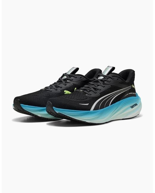 PUMA Blue Magnify Nitro 3 Everyday Neutral Road Running Shoes for men