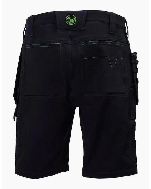 Apache Blue Whistler Workwear Shorts for men