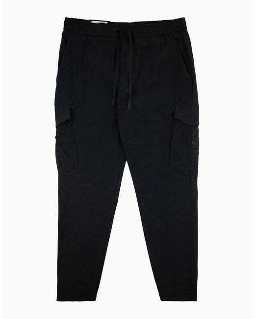 Boss Black Tapered-Fit Trousers for men