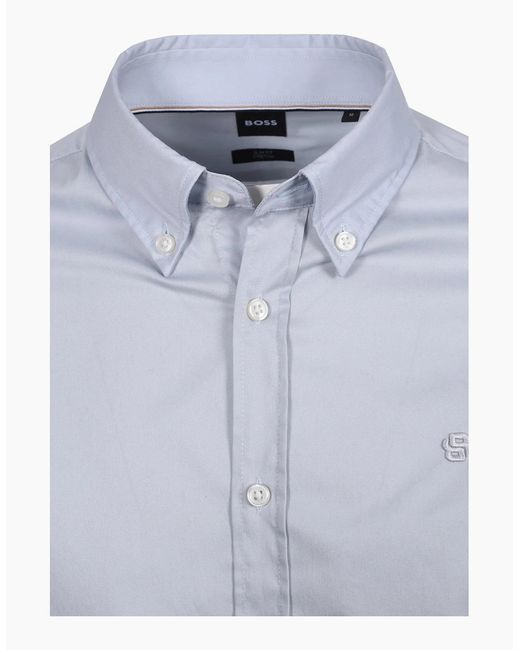 Boss Blue Boss H-Roan Shirt Light Pastel for men