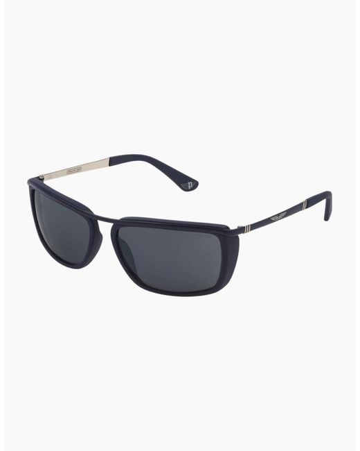 Police Blue Matte Sunglasses for men