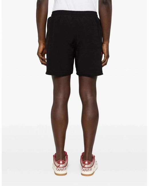Rhude Black Moonlight Logo Shorts for men