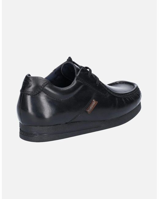 Base London Black Event Waxy Lace Up Shoe for men