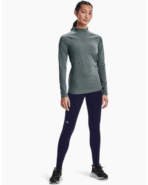 Under Armour Blue Armour Ua Cg Authentics Legging Baselayer