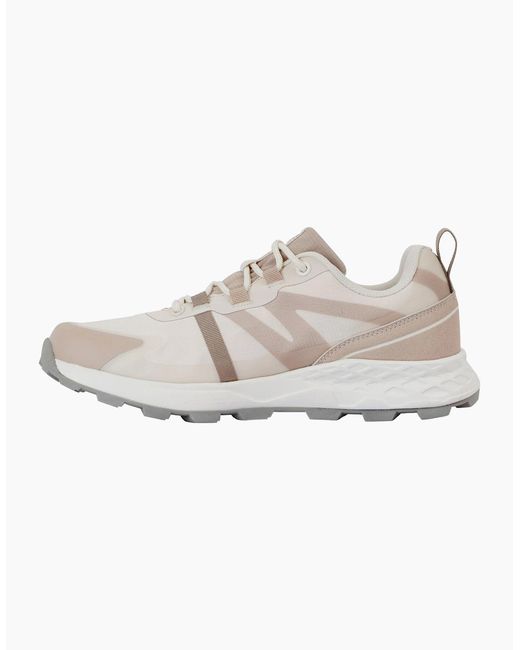Regatta White Ladies Leighton Synthetic Leather Trainers