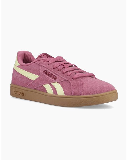 Reebok Court Retro Textile Studiopink/Yel/Haze/Blkcherry Trainers