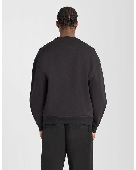 Lyle & Scott Gray Heavyweight Crew Neck Sweatshirt for men