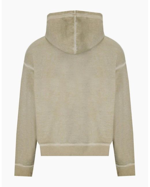 DSquared² Natural Cipro Fit Small Logo Mastic Hoodie¬ for men