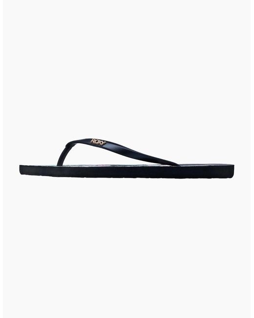 Roxy Blue New Viva Printed Sandals