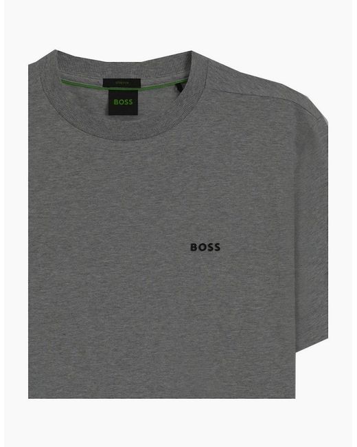 Boss Gray Dark Regular Fit T-Shirt for men