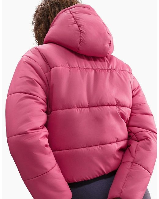 Nike Pink Sportswear Classic Puffer Jacket