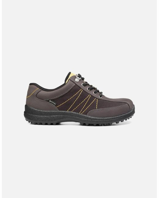 Hotter Brown Mist Gtx Wide Fit Shoes