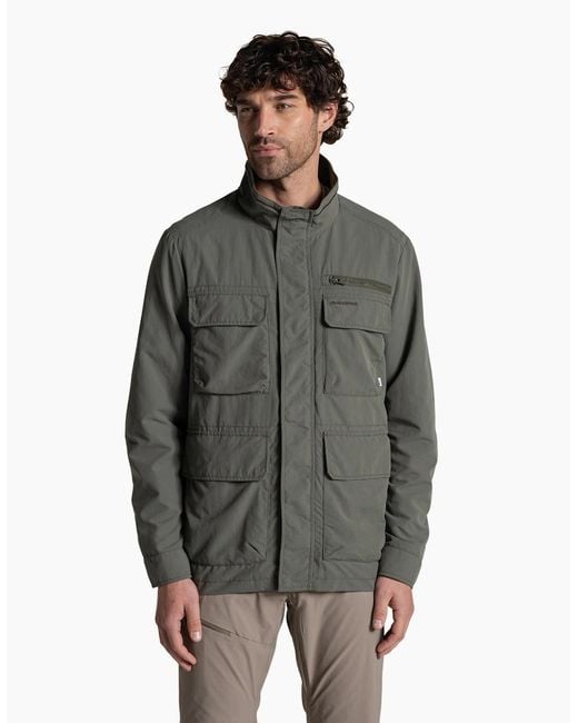Craghoppers Gray Adventure V Nosilife Jacket for men