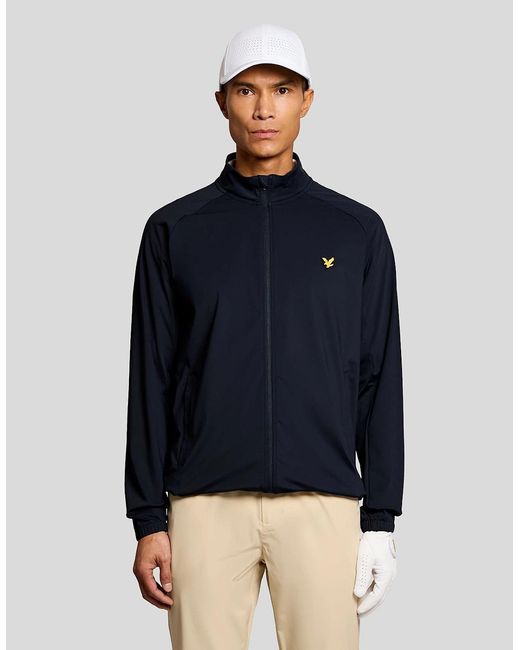 Lyle & Scott Blue Lightweight Stretch Jacket for men