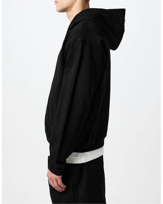 Represent Black Initial Hooded Jacket for men
