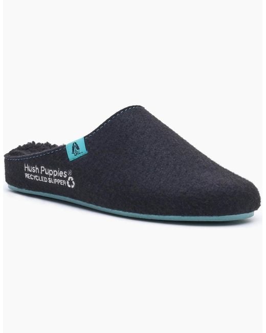Hush Puppies Blue The Good Polyester Slippers for men