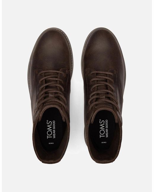 TOMS Brown Navi Trvl Lite Ranger Boots for men
