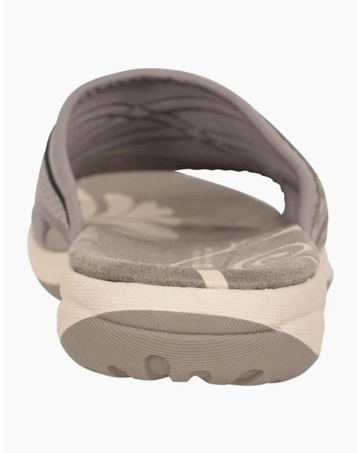 Mountain Warehouse Gray Ladies Comfort Crest Slip-On Sliders