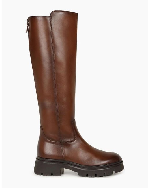 Gabor Brown Match Knee High Boots