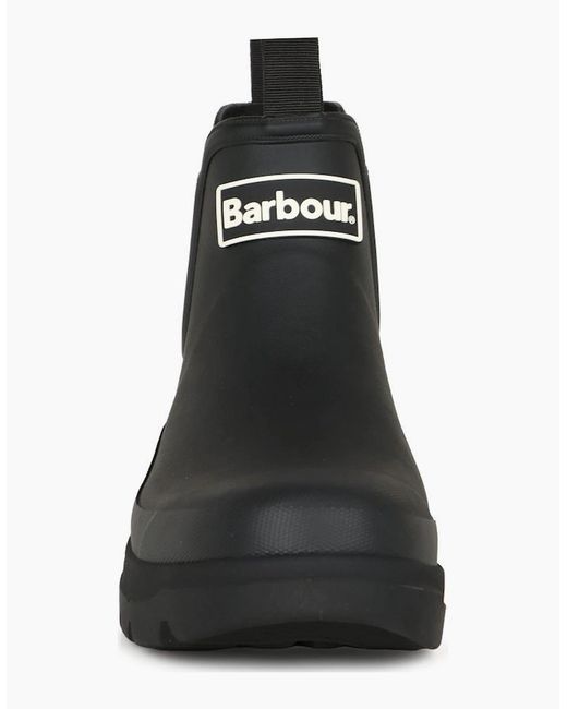 Barbour Black Nimbus Ankle Wellingtons