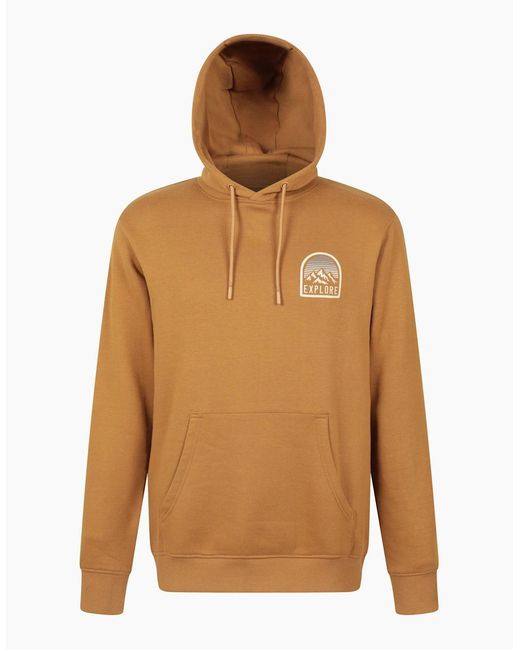 Mountain Warehouse Brown Sunset Hoodie for men