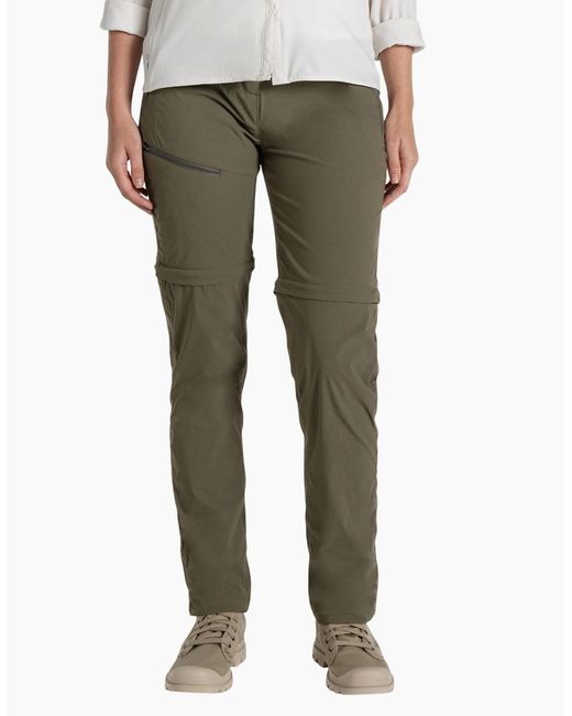 Craghoppers Green Ladies Pro Iii Nosilife Convertible Trousers