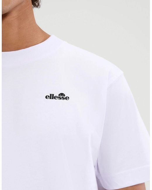 Ellesse White Acciano T-Shirt for men