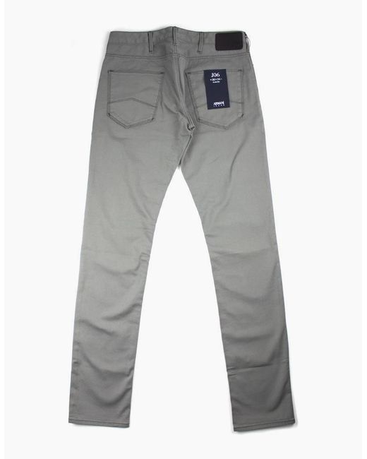 Armani Jeans Gray J06 Slim Fit for men