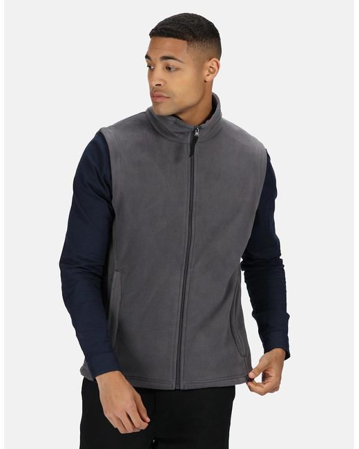 Regatta Gray Professional Microfleece Gilet for men