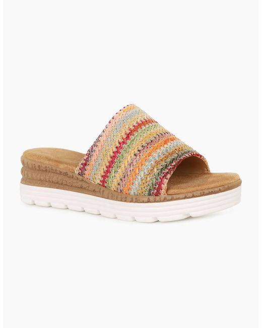 Lotus White Pandora Sandals