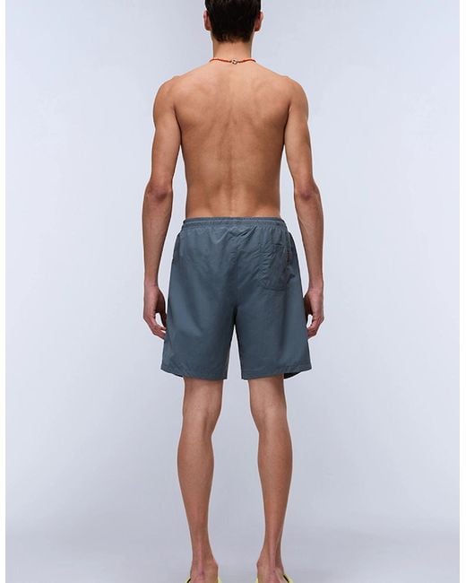 Napapijri Blue Iaato Summer Shorts for men