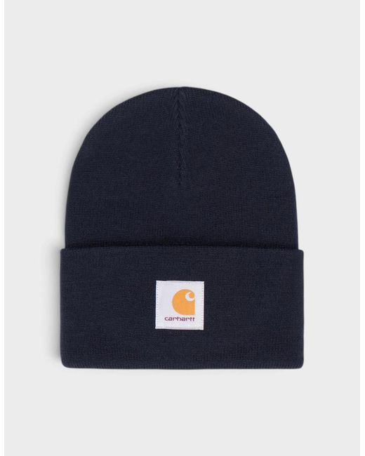 Carhartt Blue Wip Acrylic Watch Hat Deep Night for men