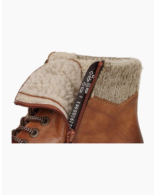 Rieker Brown Ampleforth Ankle Boots