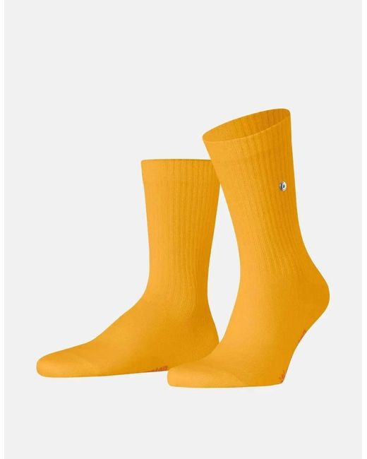 Burlington Orange Bond Street Socks Sun Ray
