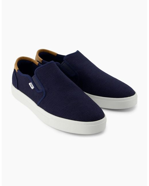 TOMS Blue Baja 2.0 Cotton Trainers for men