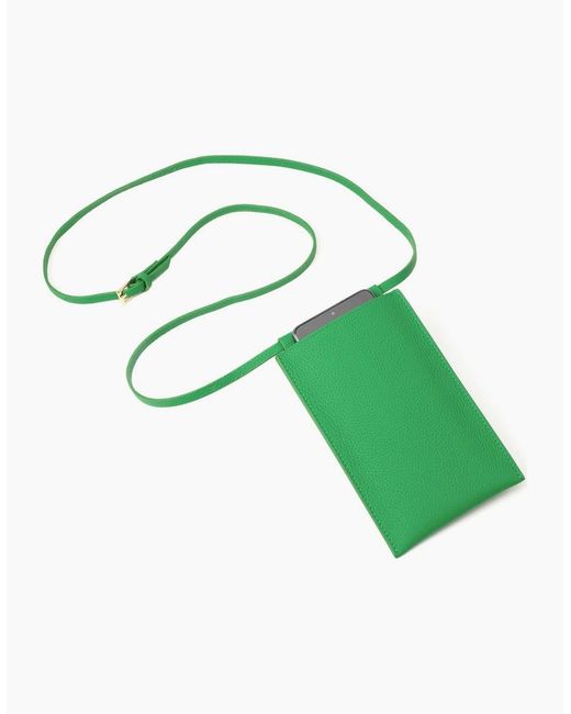 Elie Beaumont Green Phone Pouch