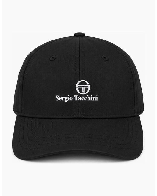 Sergio Tacchini Black Sentini 2 Classic Baseball Cap for men
