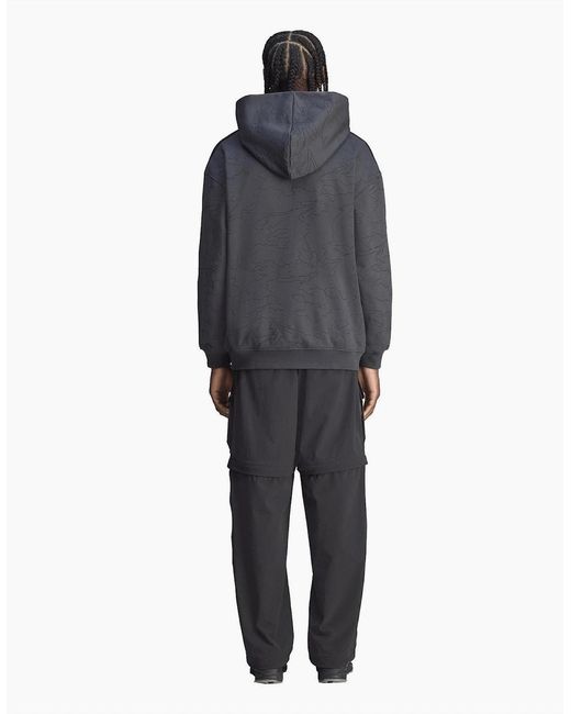 Adidas Originals Blue 100T Hoodie for men
