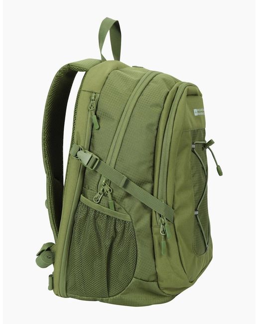 Mountain Warehouse Green Peregrine Logo Backpack for men
