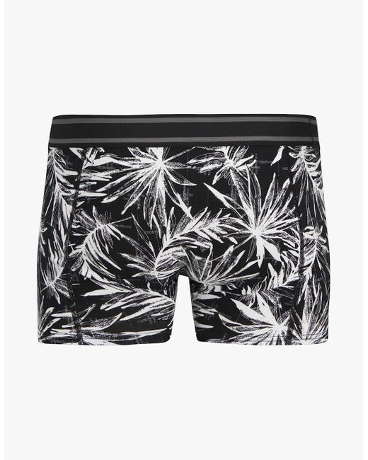 Jack & Jones Black Jacrichard 3 Pack Trunks for men