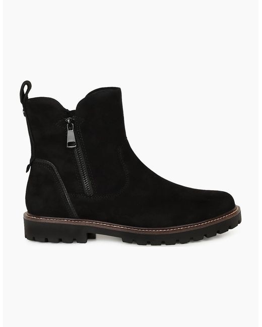 Caprice Black Darcy Ankle Boots
