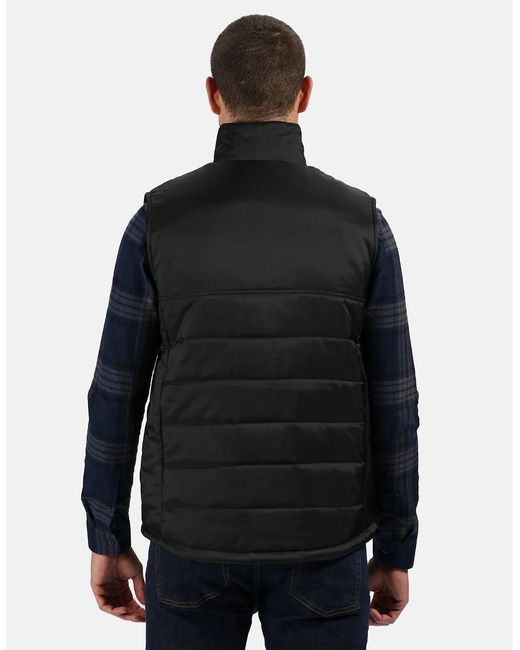 Regatta Gray Professional Insulated Body Warmer for men