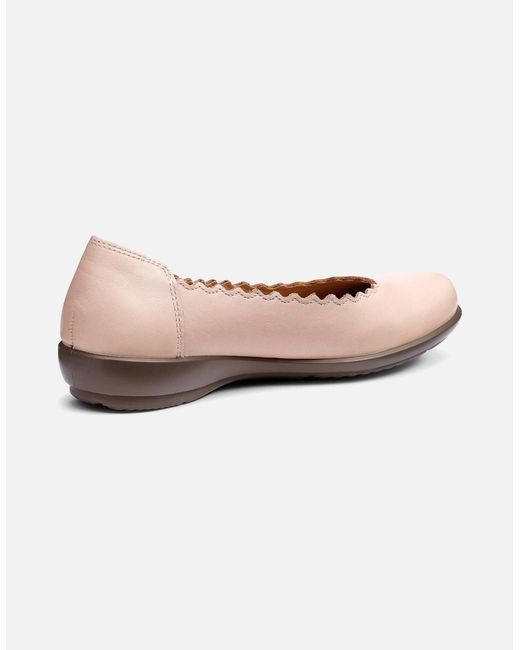 Hotter Pink Eider Ballet Pumps